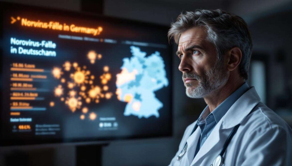 RKI warnt: Norovirus-Fälle in Deutschland deutlich über dem saisonalen Durchschnitt