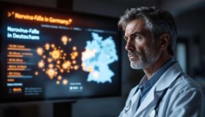 RKI warnt: Norovirus-Fälle in Deutschland deutlich über dem saisonalen Durchschnitt