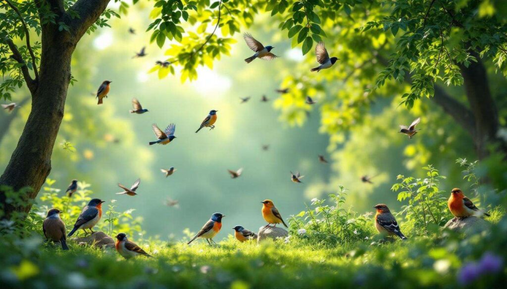 Vogelgezwitscher beim Spaziergang bewusst wahrnehmen steigert das Wohlbefinden, bestätigt neue Studie